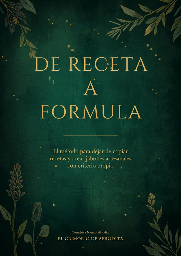 Cómo formular tus propios jabones Melt & Pour sin seguir recetas a ciegas